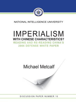 cover image of Imperialism With Chinese Characteristics?